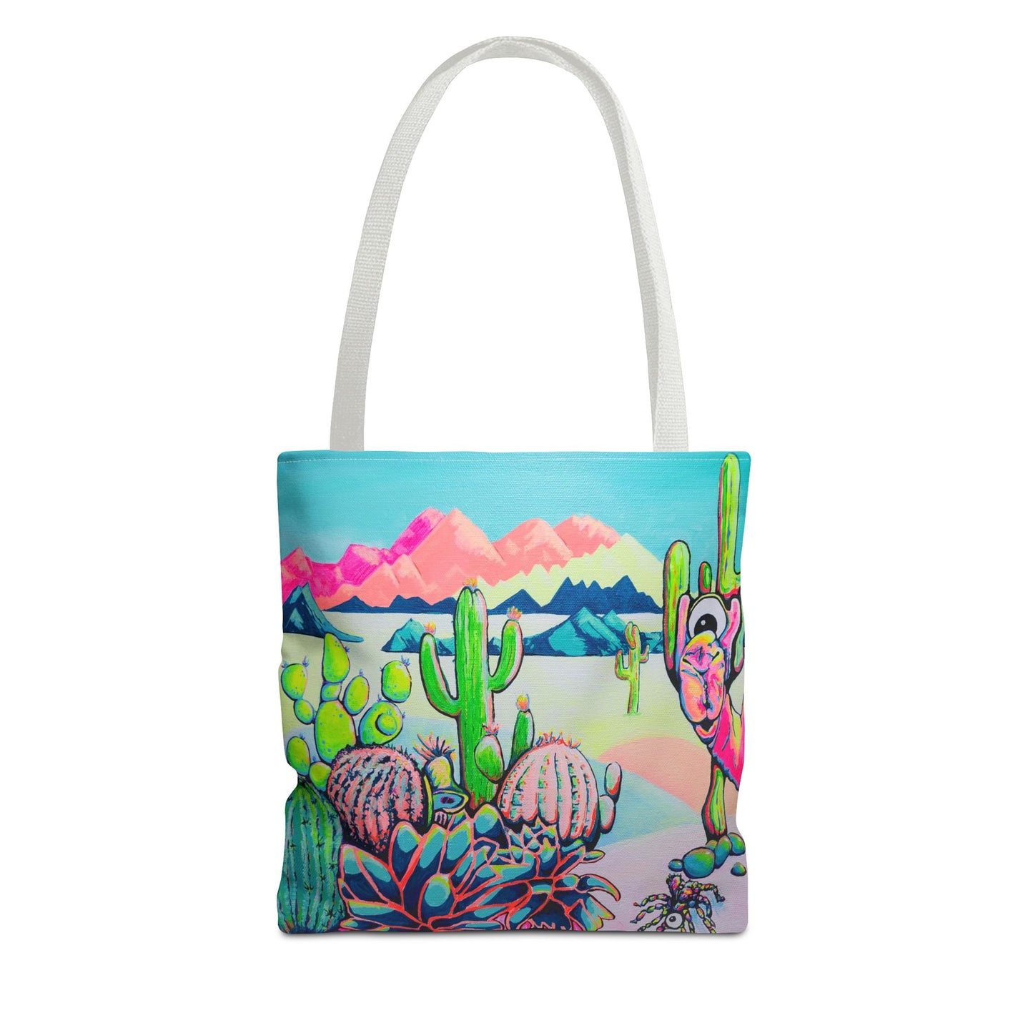 Premium Cyclops Camel Tote Bag, Original Artist Design, Reusable Shopping Tote,  Eco-Friendly