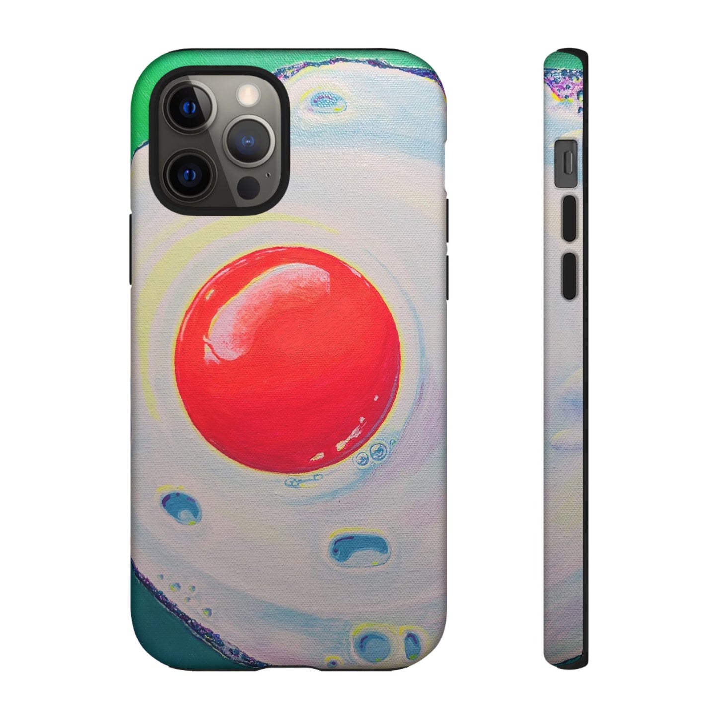 Neon Fried Egg Tough Phone Case