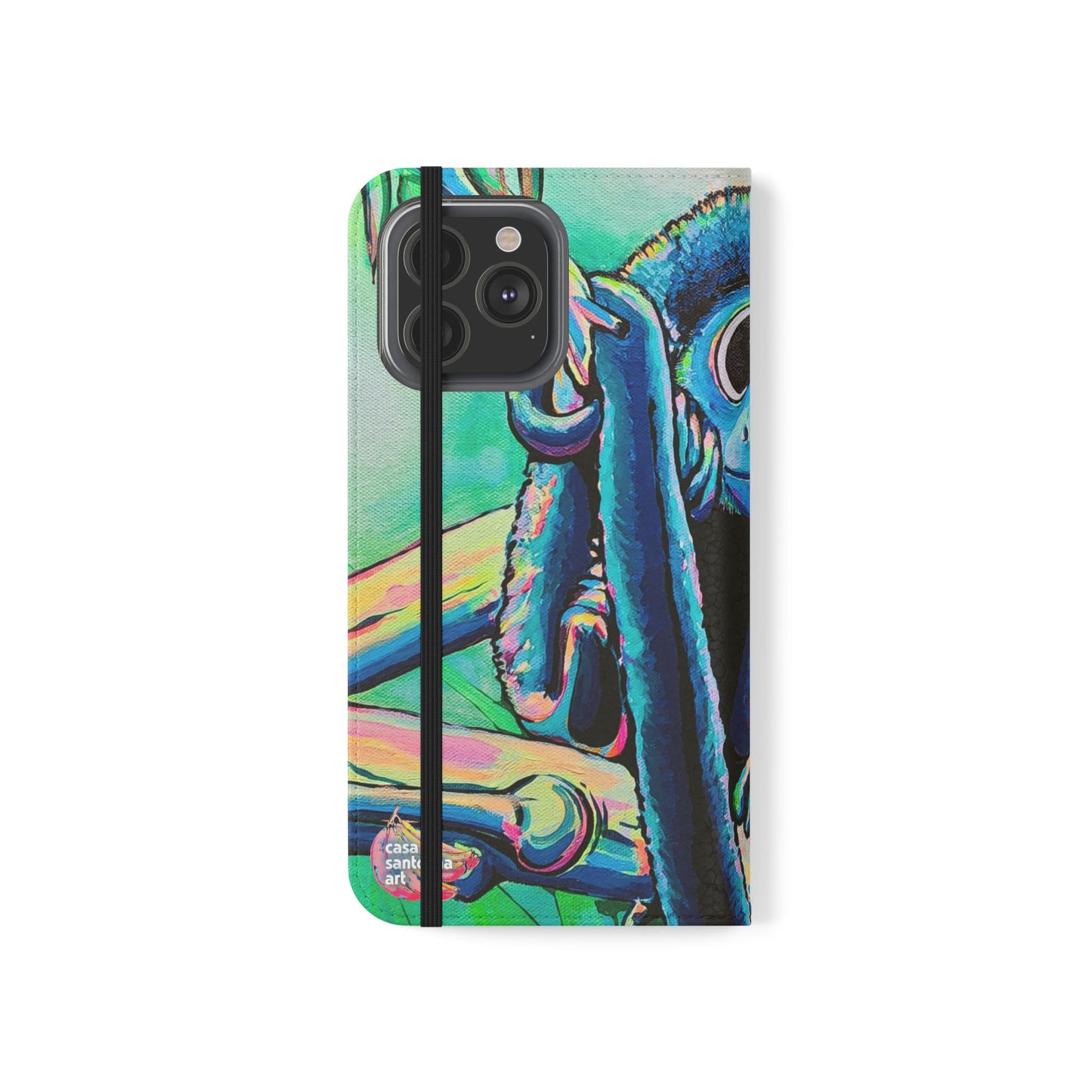 Cyclops Monkey Flip Phone Case – Wallet Cover with Card Slots