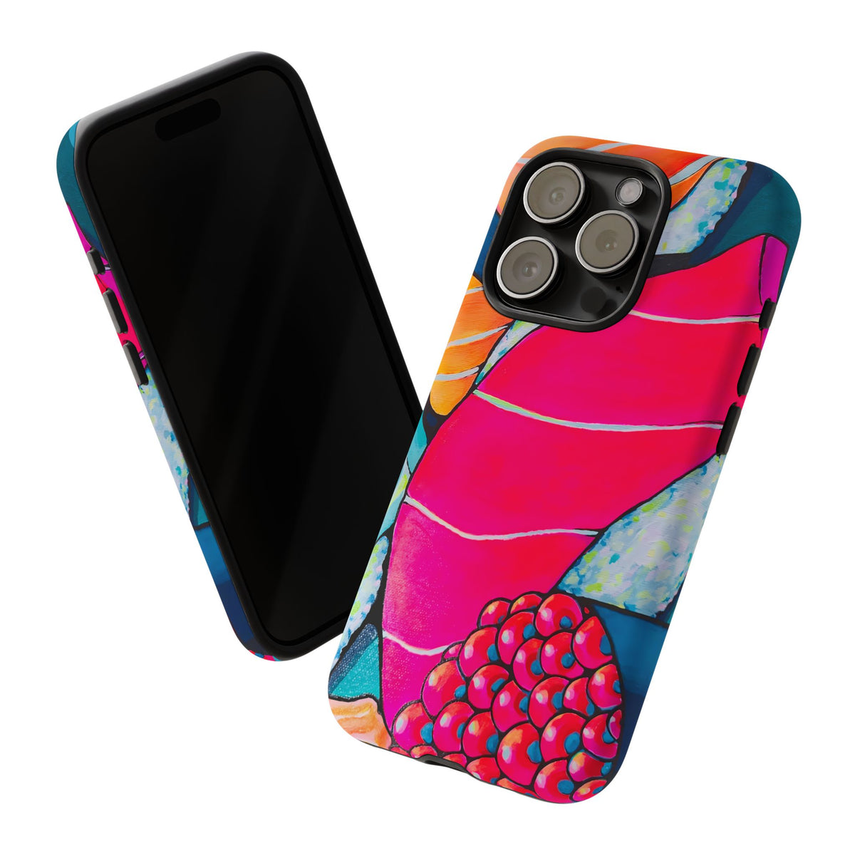Coque de téléphone résistante Néon Sushi