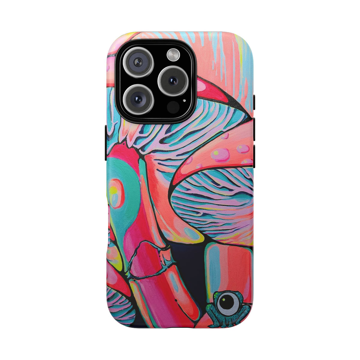 Coque de téléphone résistante Trippy Mushrooms