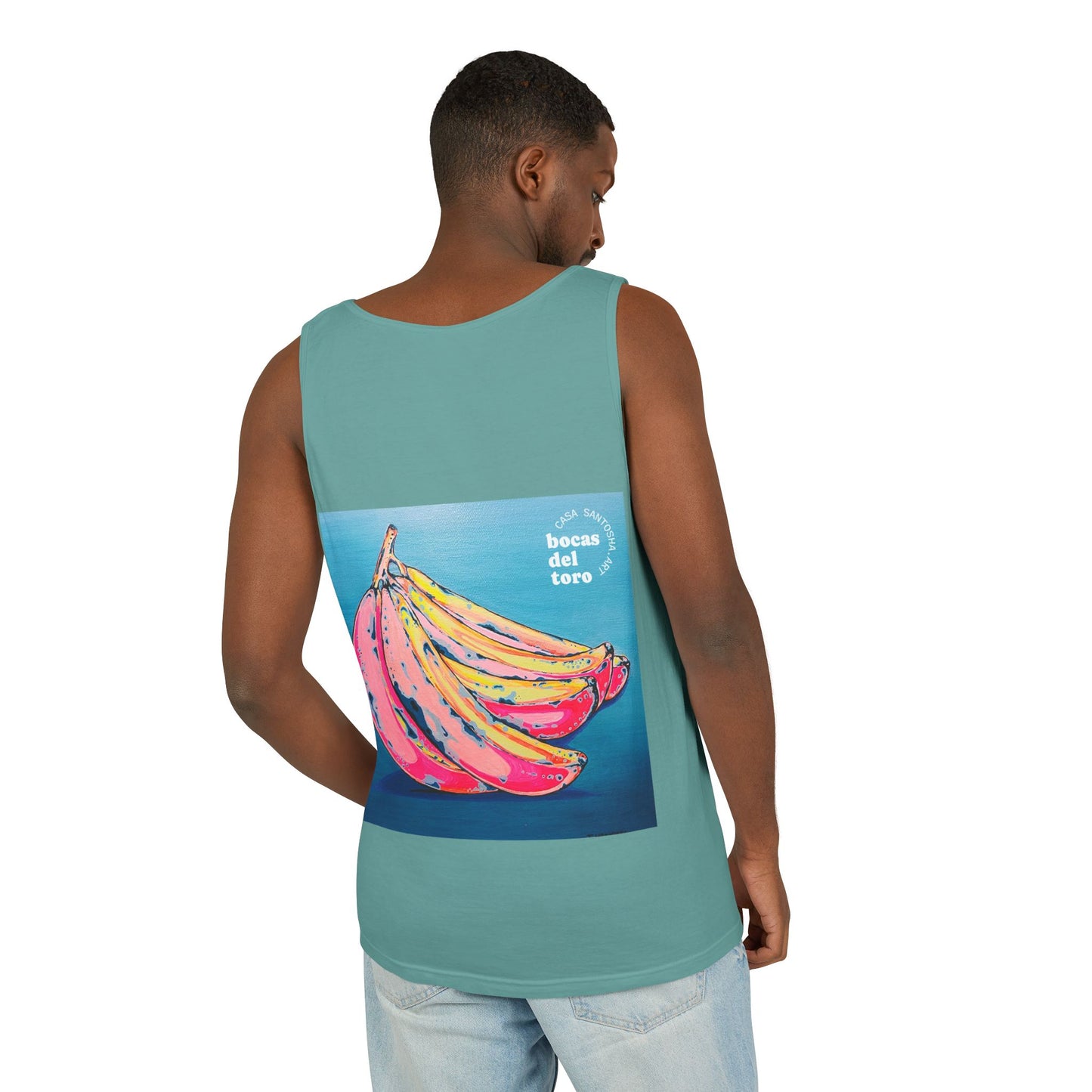 Unisex Neon Banana Tank Top - Perfect for Summer Vibes