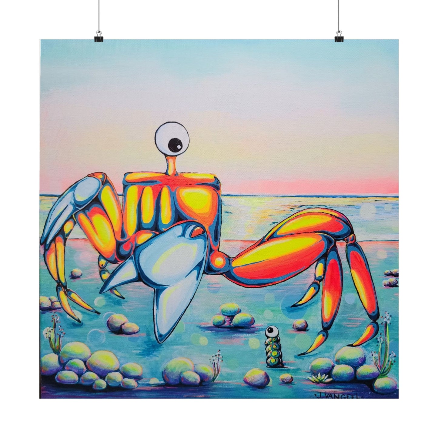 Cyclops Crab Giclée Art Poster