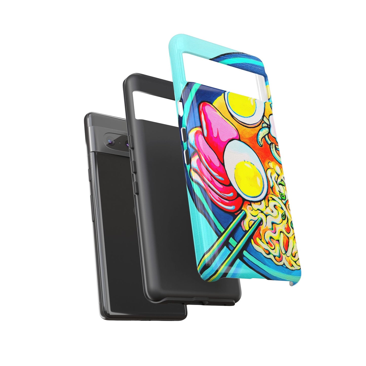 Neon Ramen Tough Phone Case
