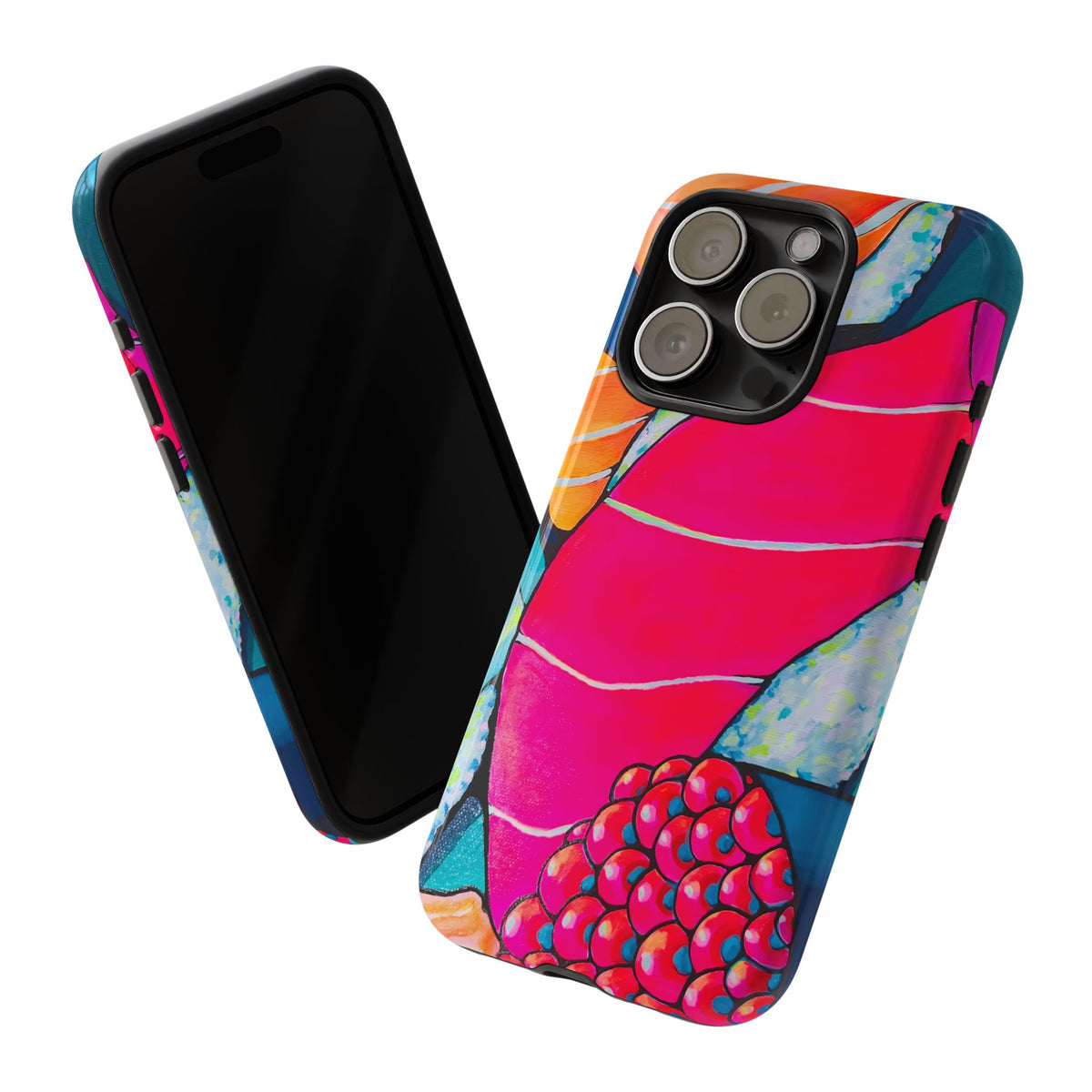 Coque de téléphone résistante Néon Sushi