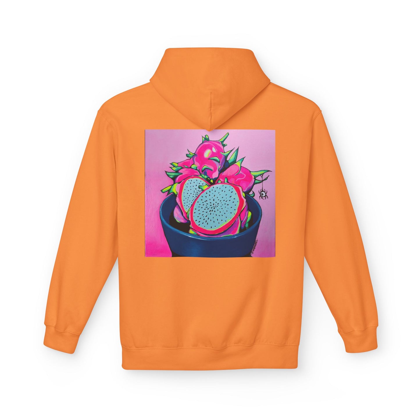 Unisex Neon Pink Dragon Fruit Soft Hoodie