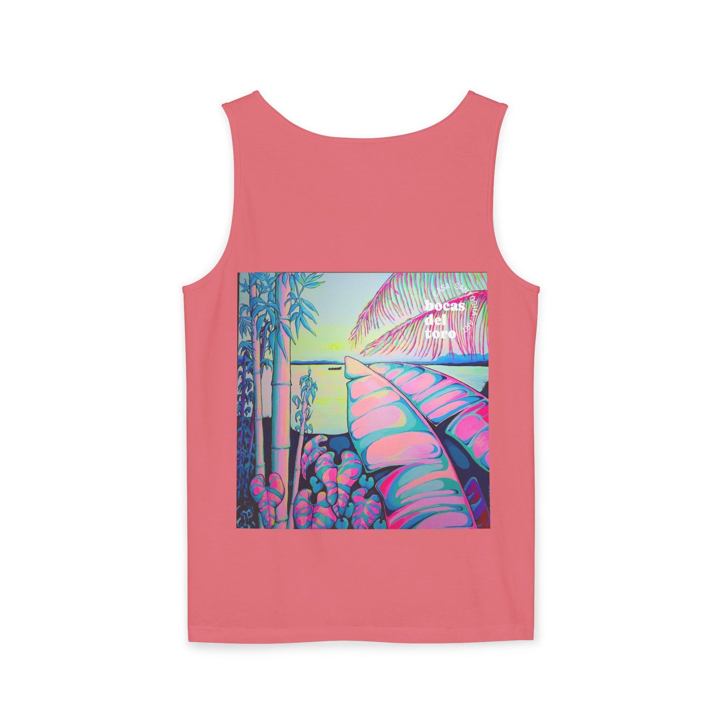 Unisex Serenity Bocas Tank Top - Perfect for Summer Vibes