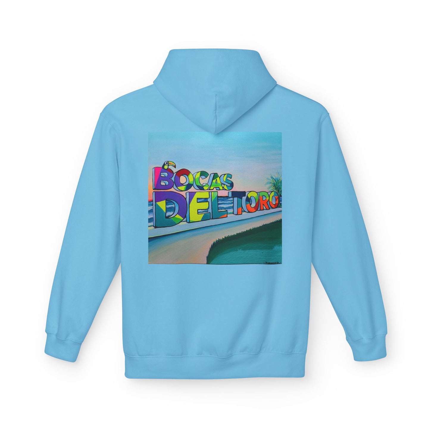 Unisex Bocas Del Toro Sign Soft Hoodie