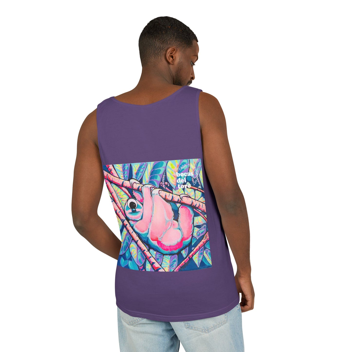 Unisex Cyclops Sloth Tank Top - Perfect for Summer Vibes