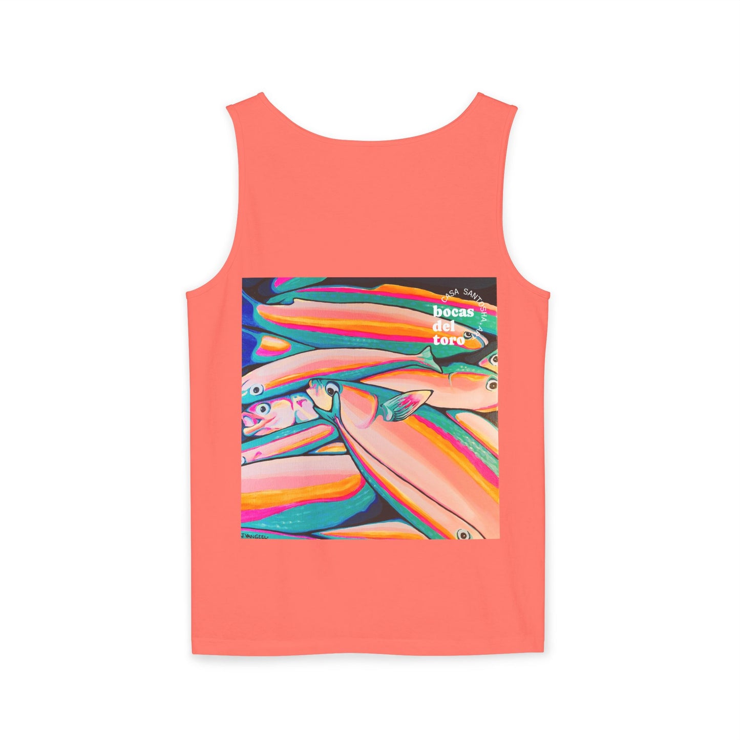 Unisex Neon Fish Tank Top - Perfect for Summer Vibes