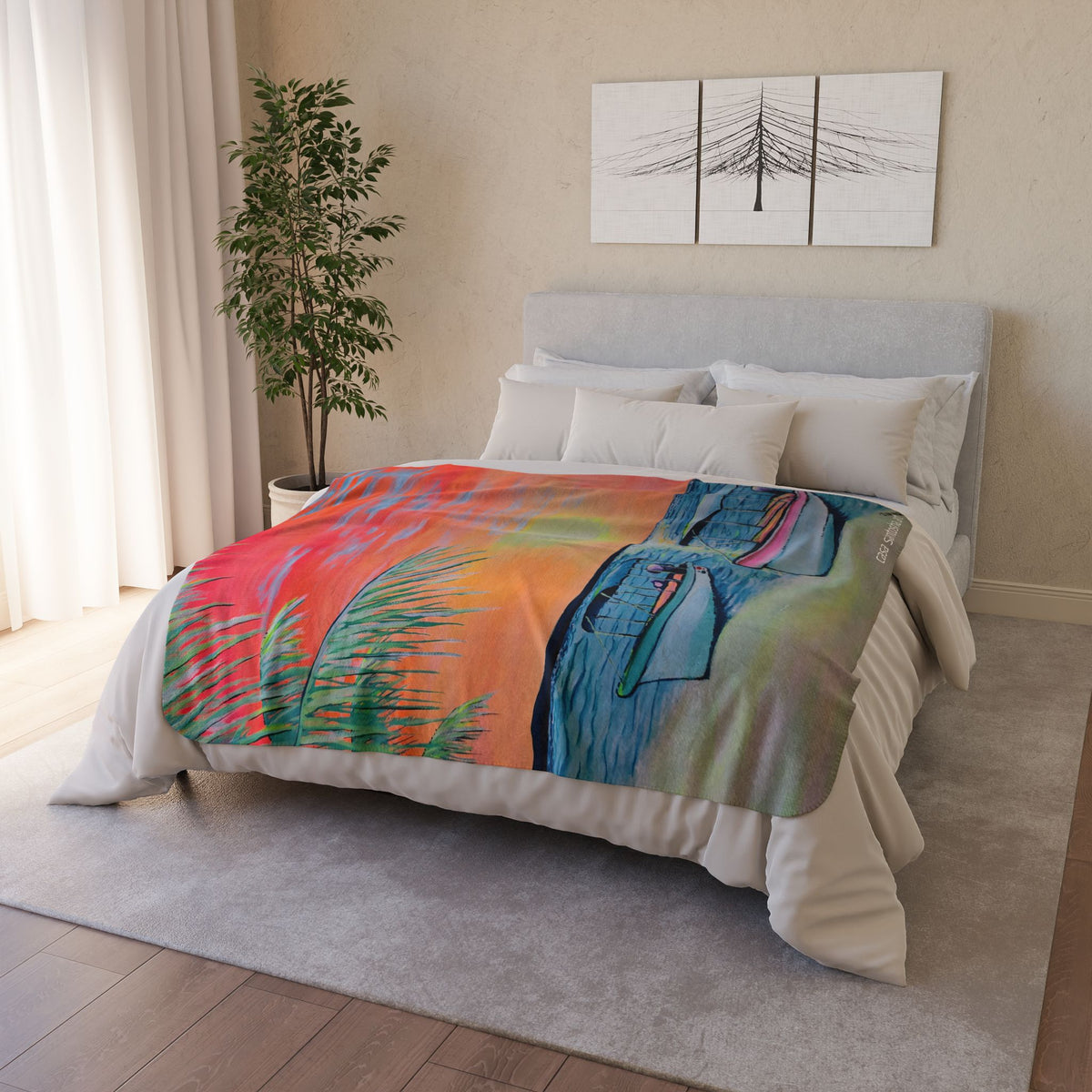 Panga Express Fleece Sherpa Blanket