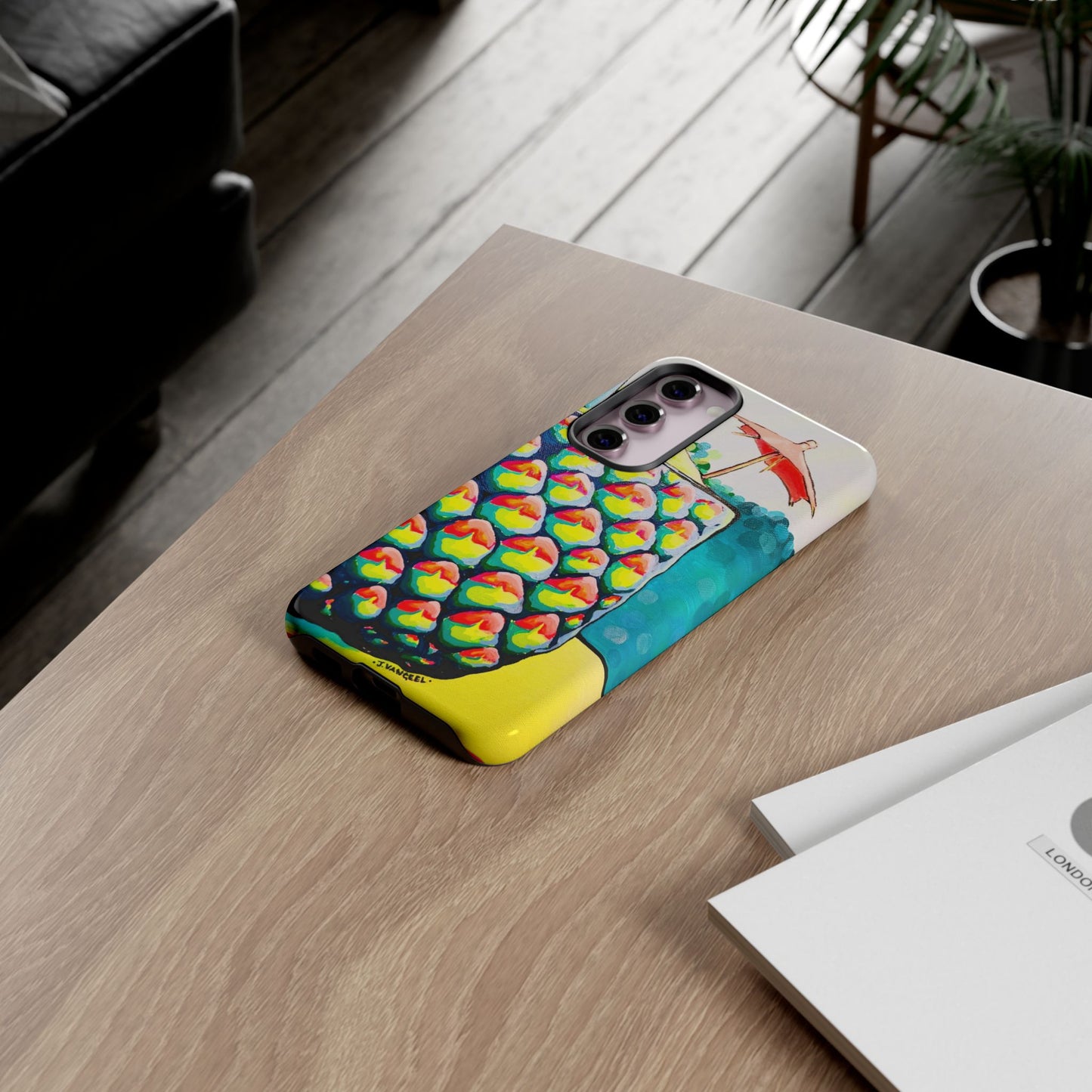 Neon Piña Colada Tough Phone Case