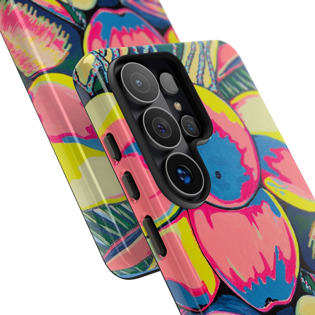 Neon Coconuts Tough Phone Case