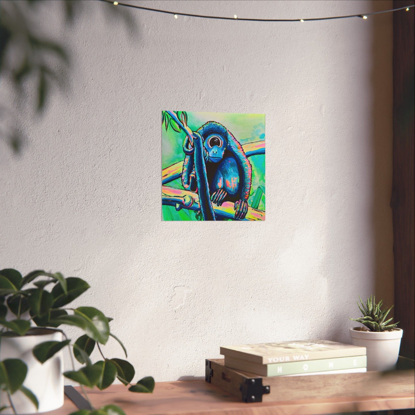 Cyclops Monkey Bocas Giclée Art Poster