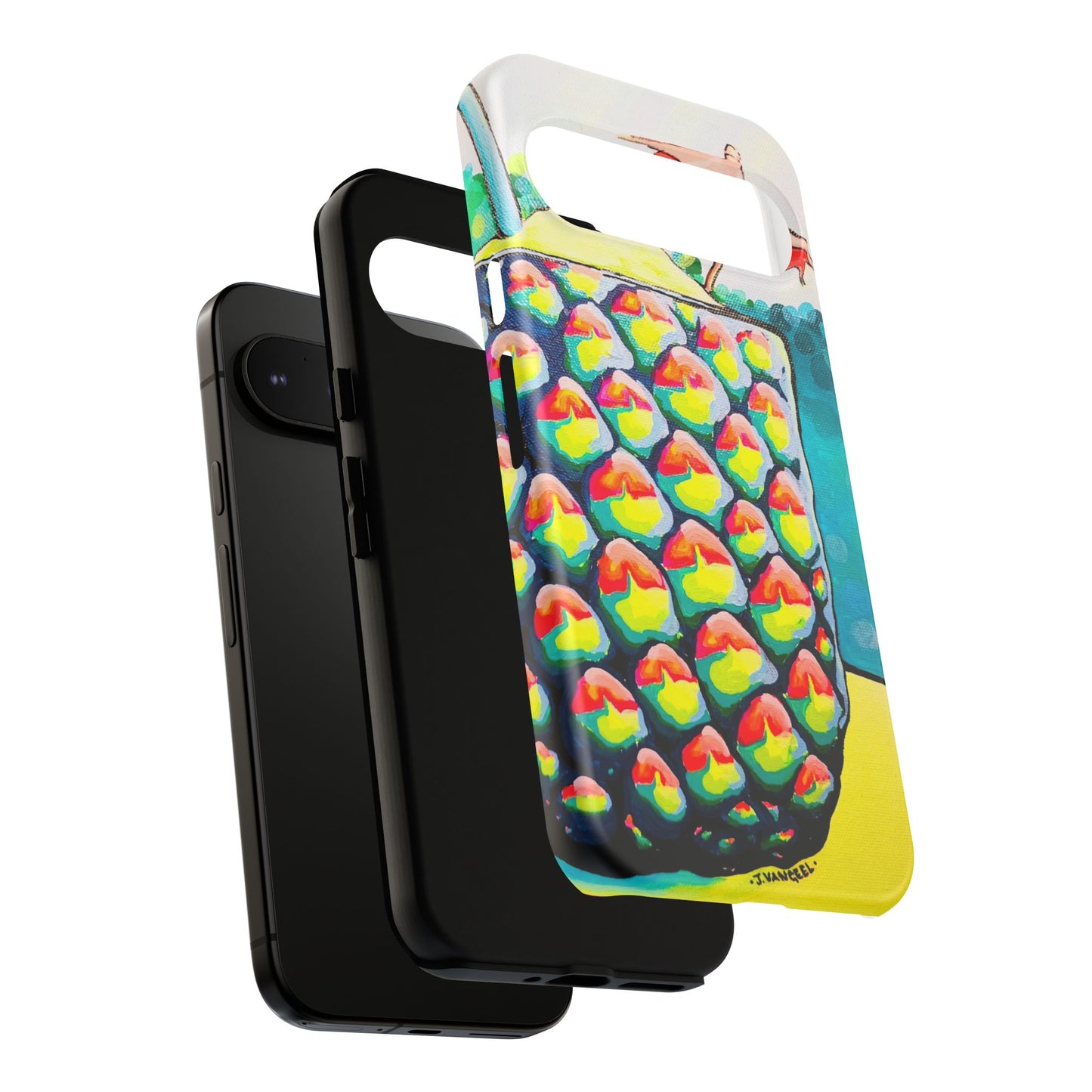 Neon Piña Colada Tough Phone Case