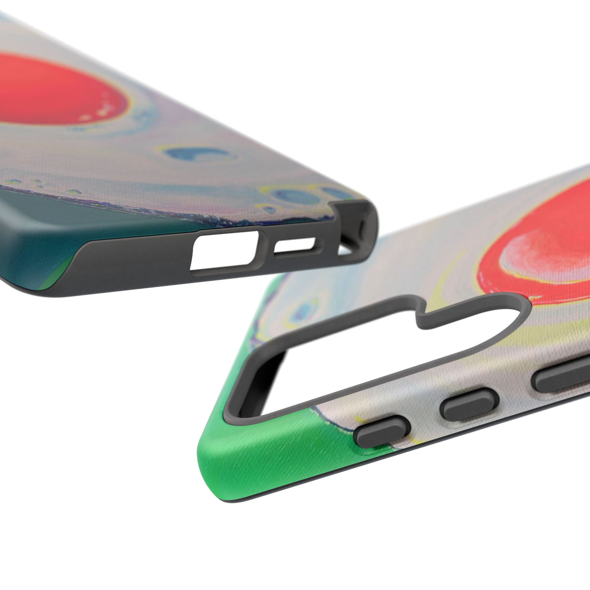 Neon Fried Egg Tough Phone Case