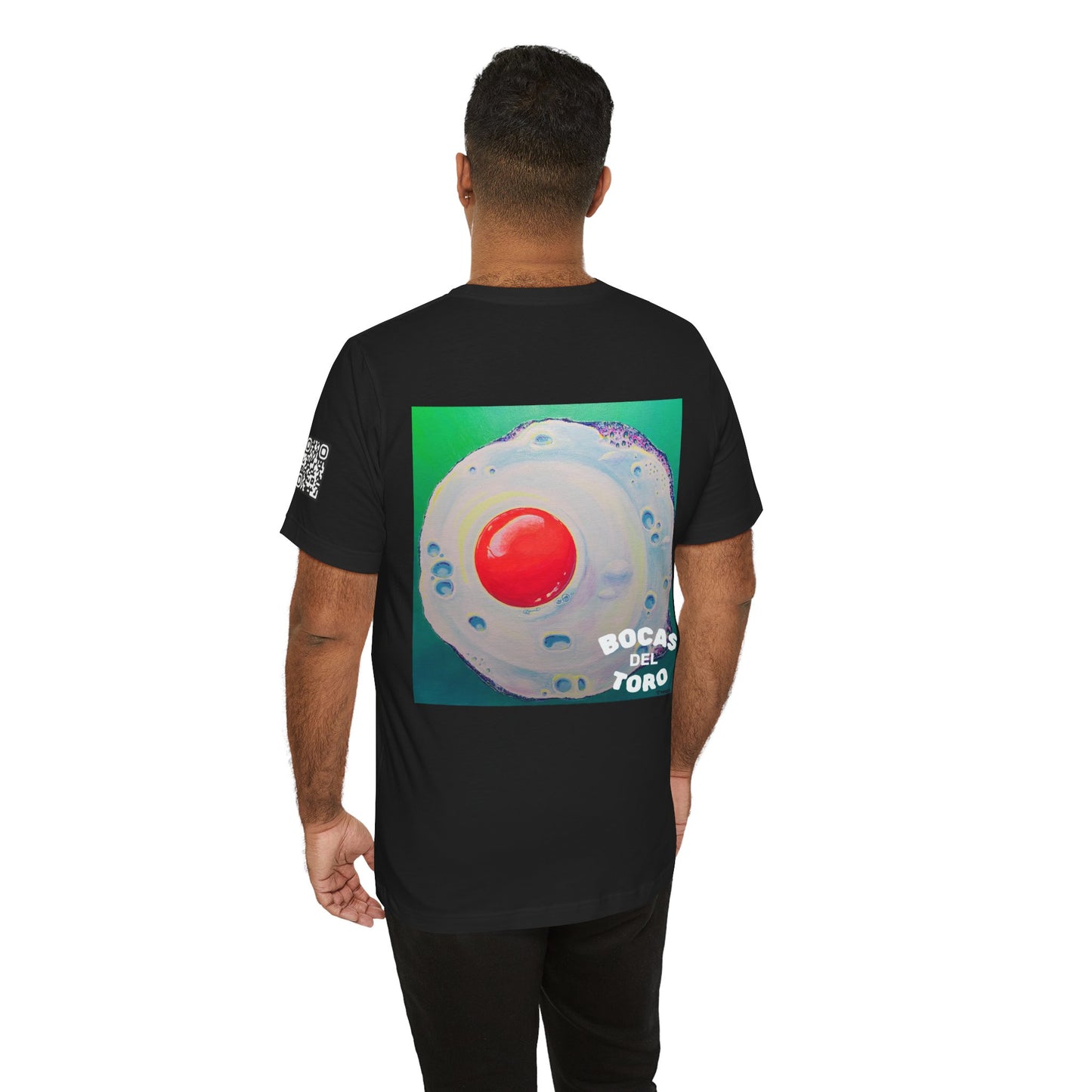 Unisex Neon Fried Egg Tee