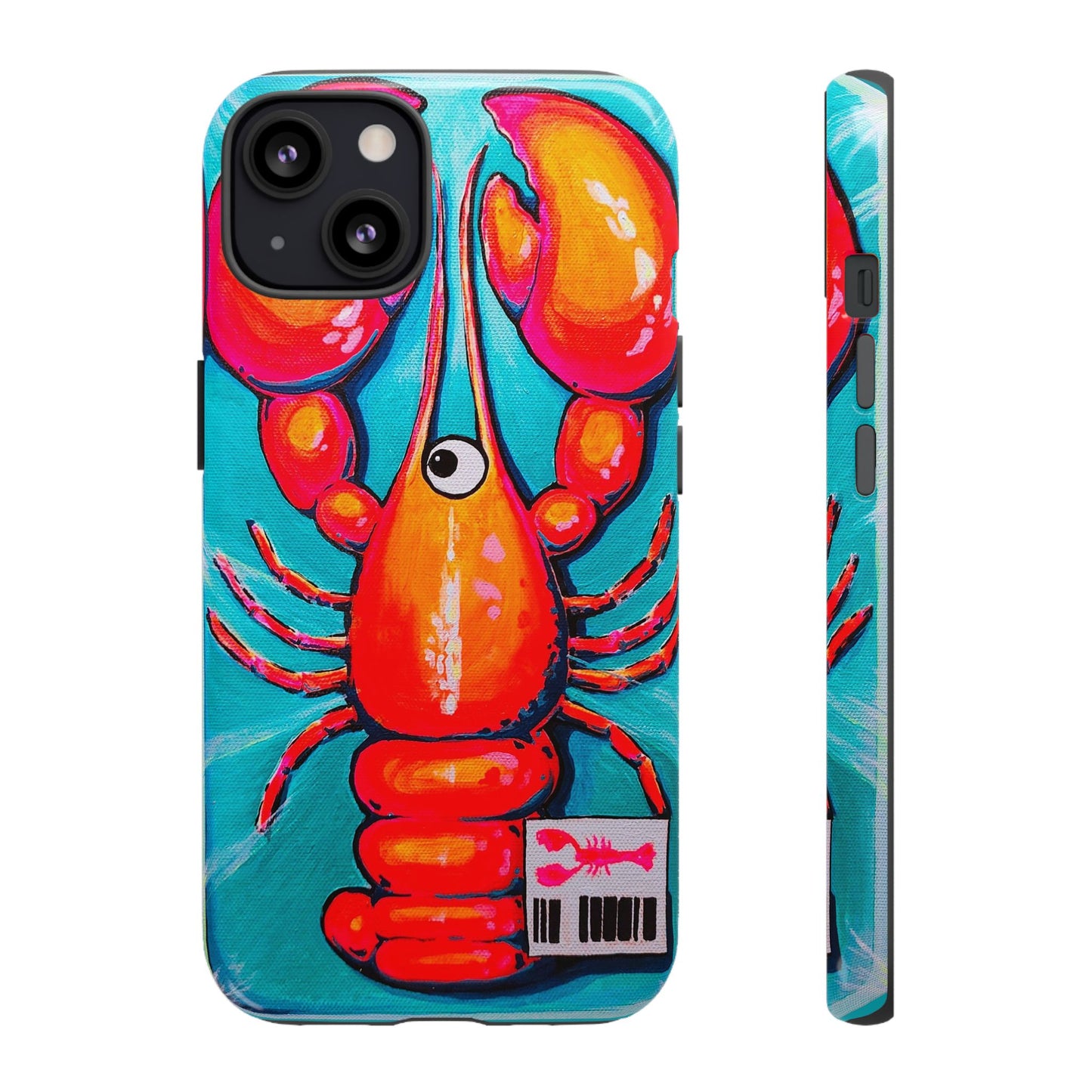 Neon Lobster Tough Phone Case