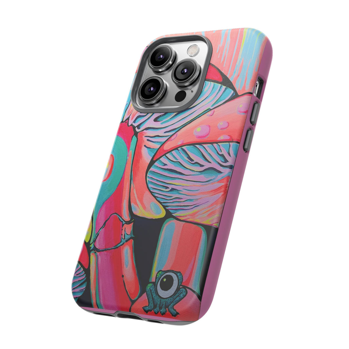 Coque de téléphone résistante Trippy Mushrooms