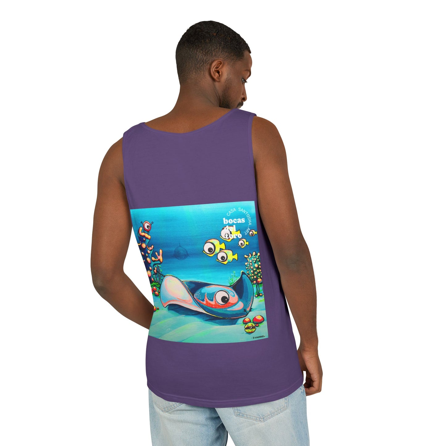Unisex Cyclops Stingray Tank Top - Perfect for Summer Vibes