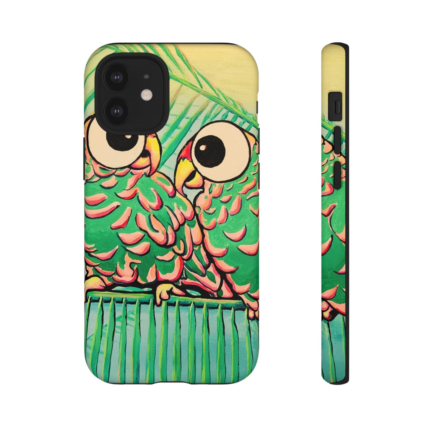 Chatty Cyclops Parrots Tough Phone Case