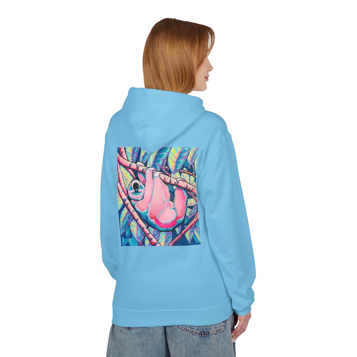 Unisex Cyclops Sloth Soft Hoodie