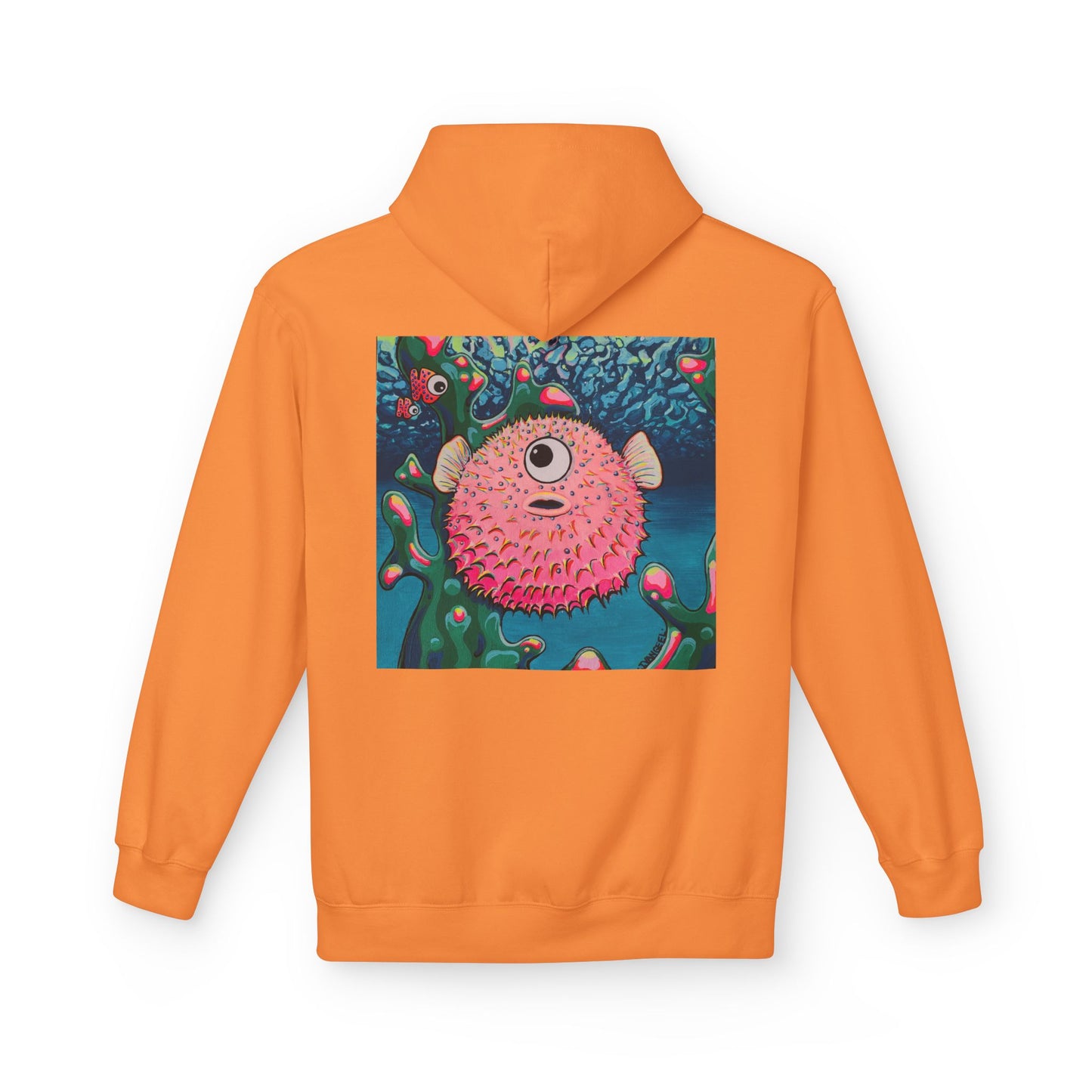 Unisex Cyclops Pufferfish Soft Hoodie