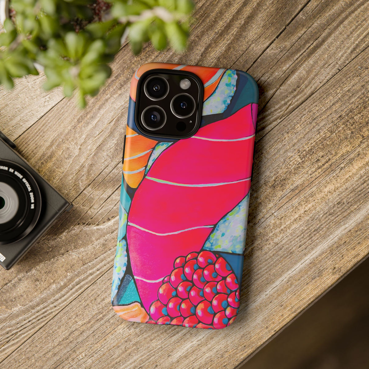 Coque de téléphone résistante Néon Sushi