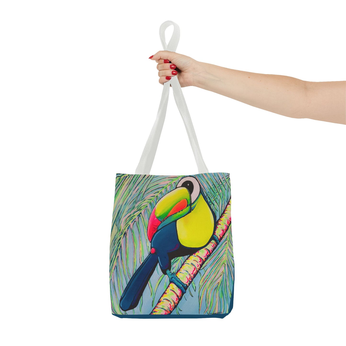 Premium Cyclops Toucan Tote Bag, Original Artist Design, Reusable Shopping Tote,  Eco-Friendly