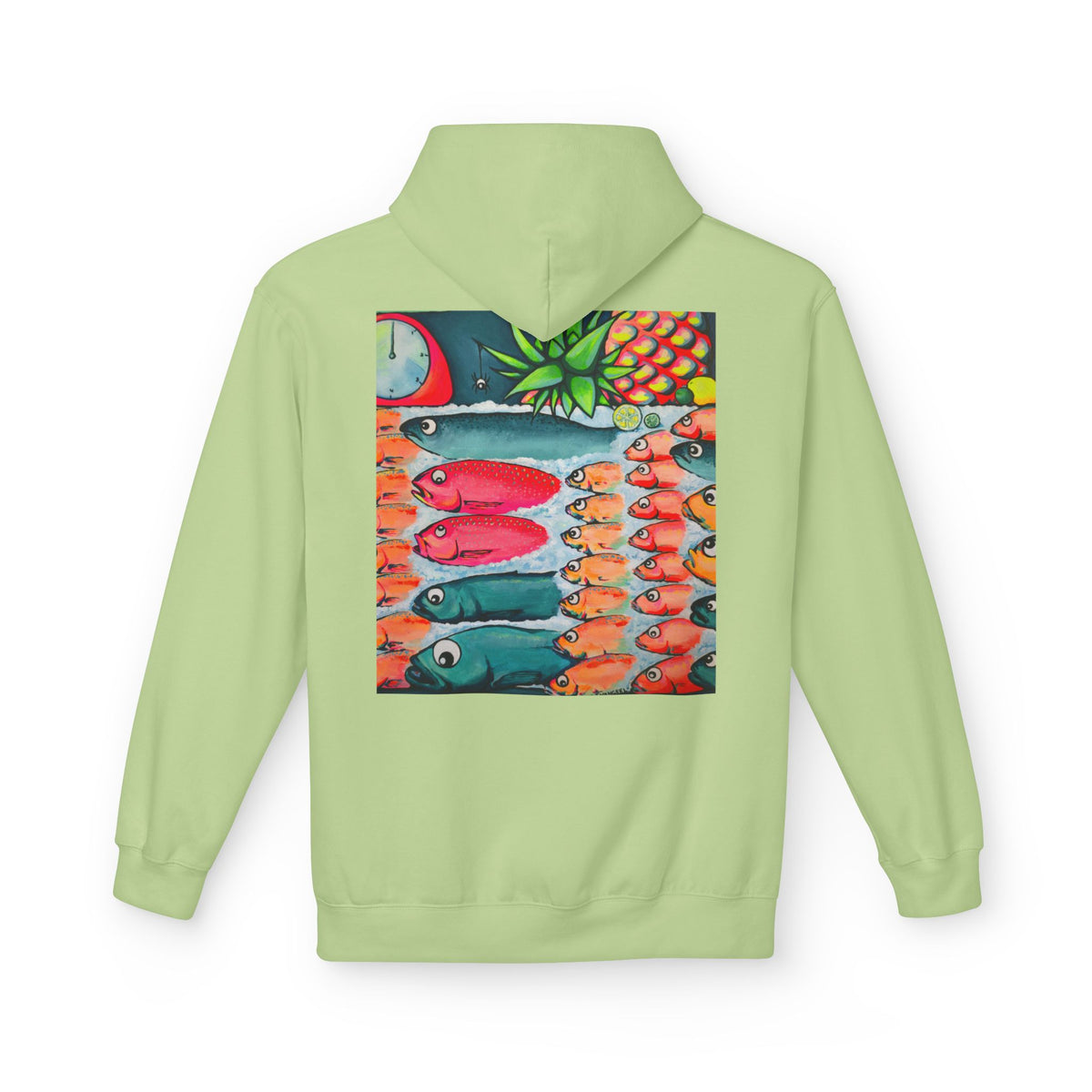 Unisex Neon Cabo Fish Market Soft Hoodie