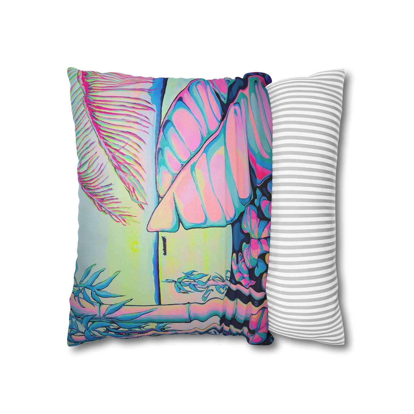 Serenity Bocas Pillowcase for Throw Pillow, Cover Only