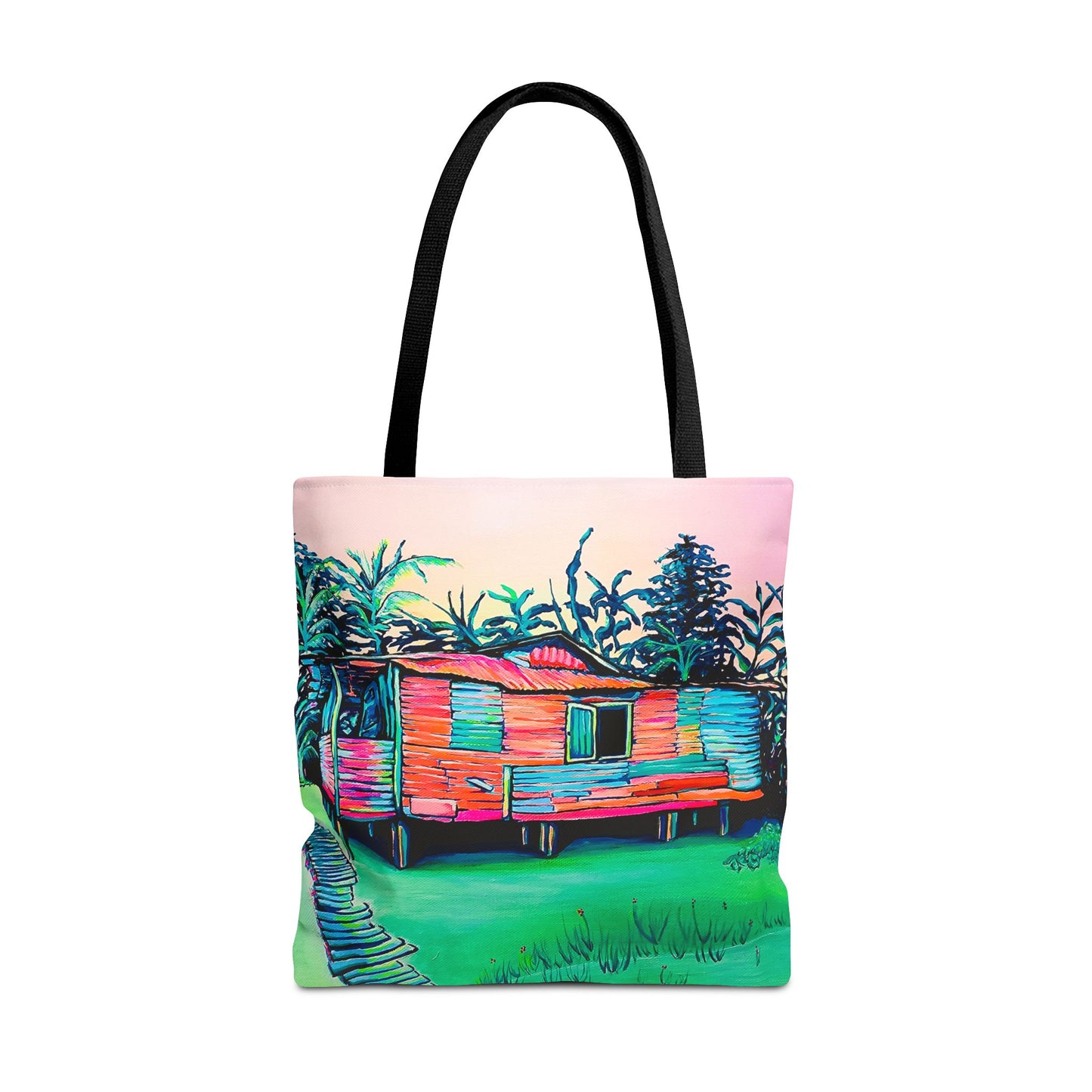 Premium Luis Russell House Bocas Tote Bag, Original Artist Design, Reusable Shopping Tote, Eco-Friendly