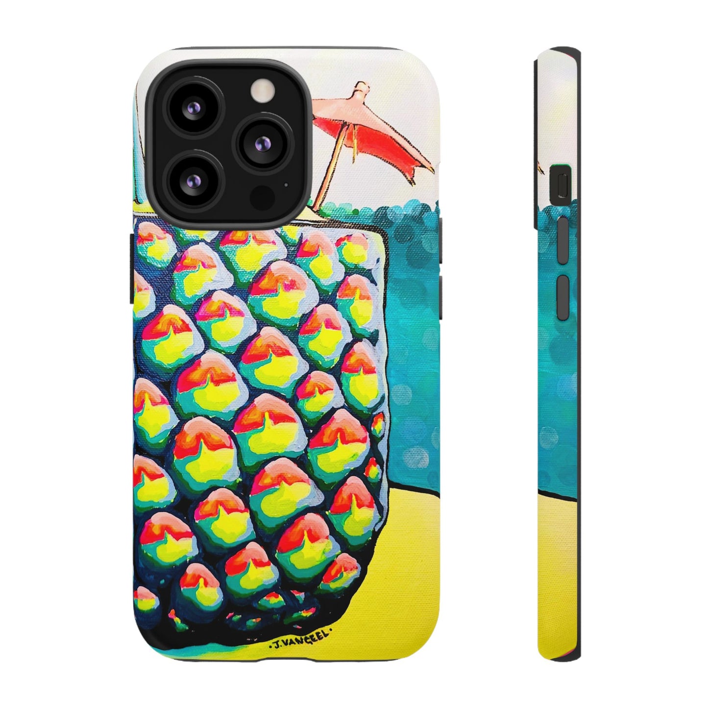 Neon Piña Colada Tough Phone Case