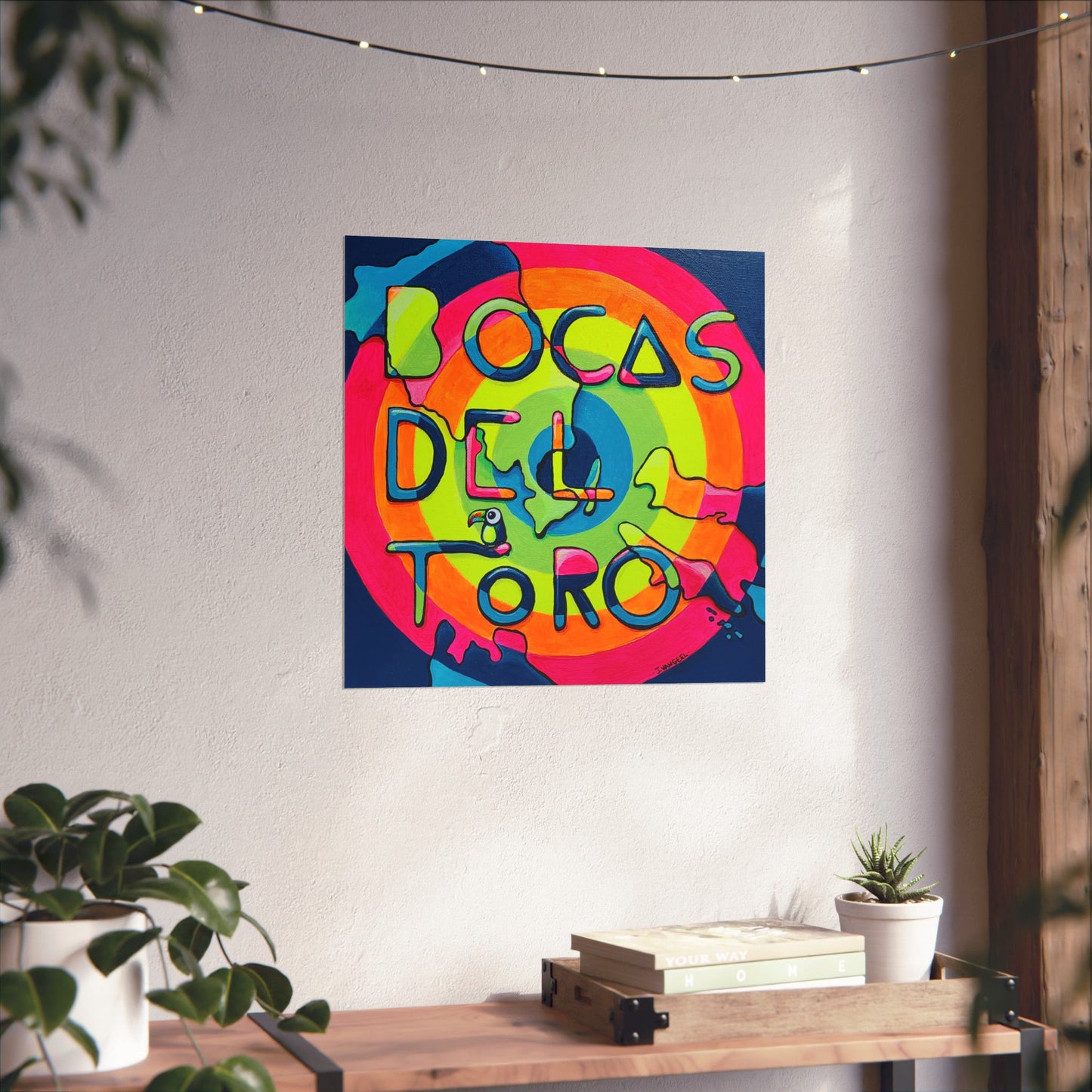 Bocas Del Toro Islands Giclée Art Poster