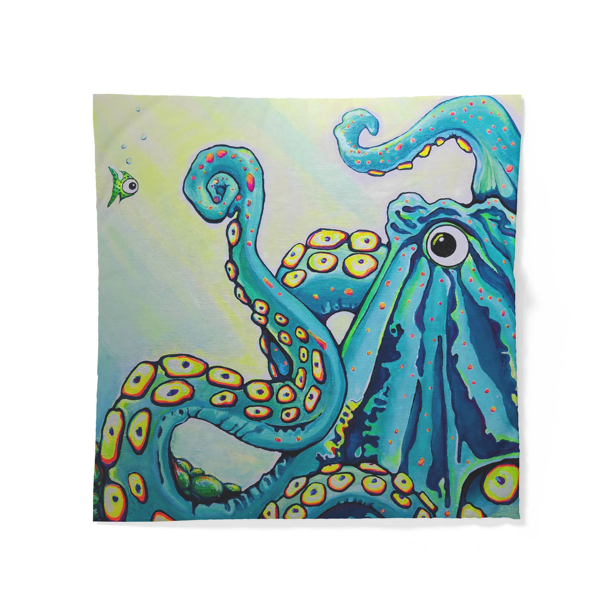 Cyclops Octopus Duvet Cover