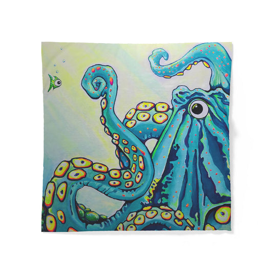 Cyclops Octopus Duvet Cover