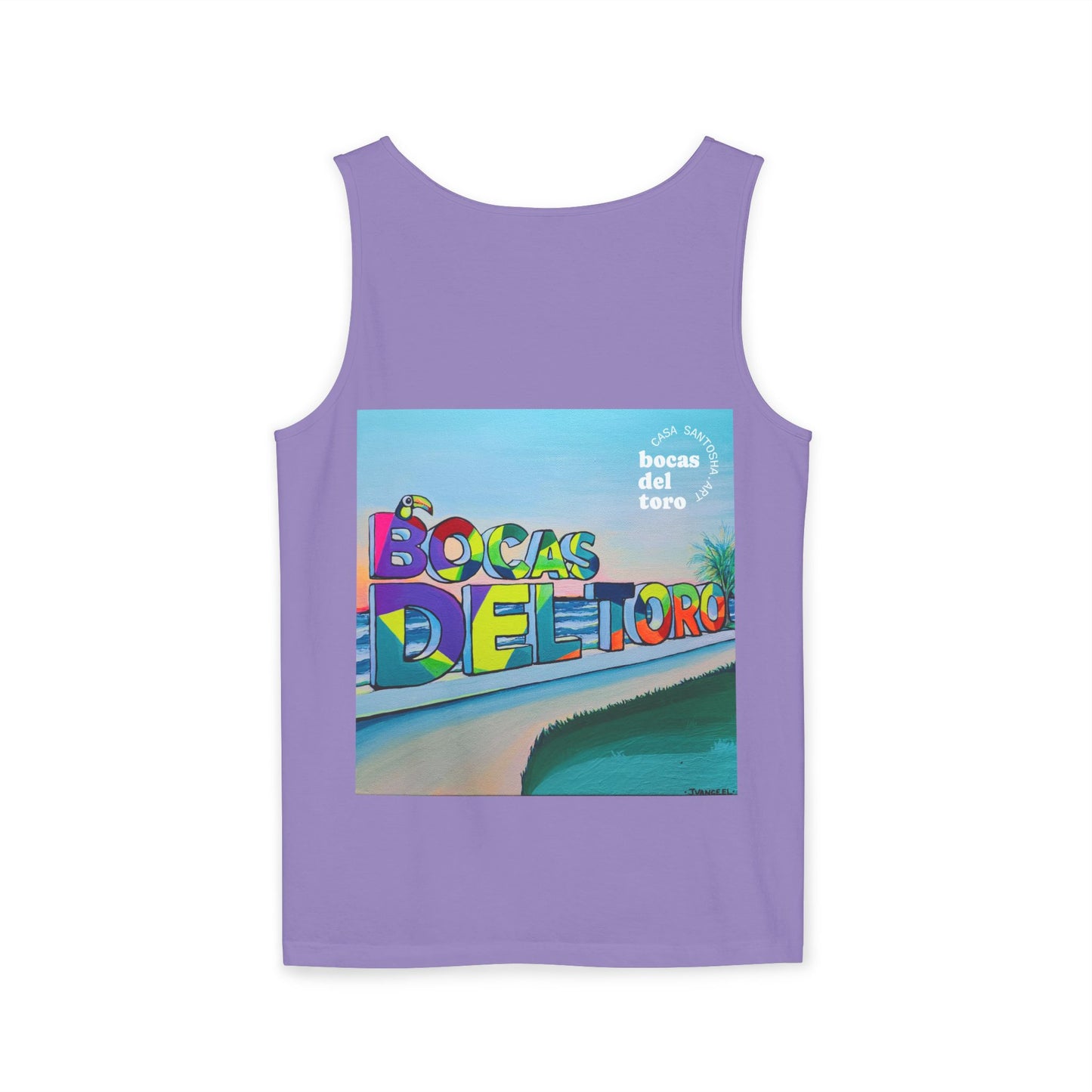 Unisex Bocas Del Toro Sign Tank Top - Perfect for Summer Vibes