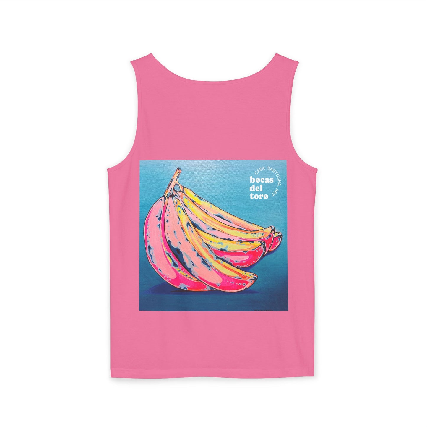 Unisex Neon Banana Tank Top - Perfect for Summer Vibes