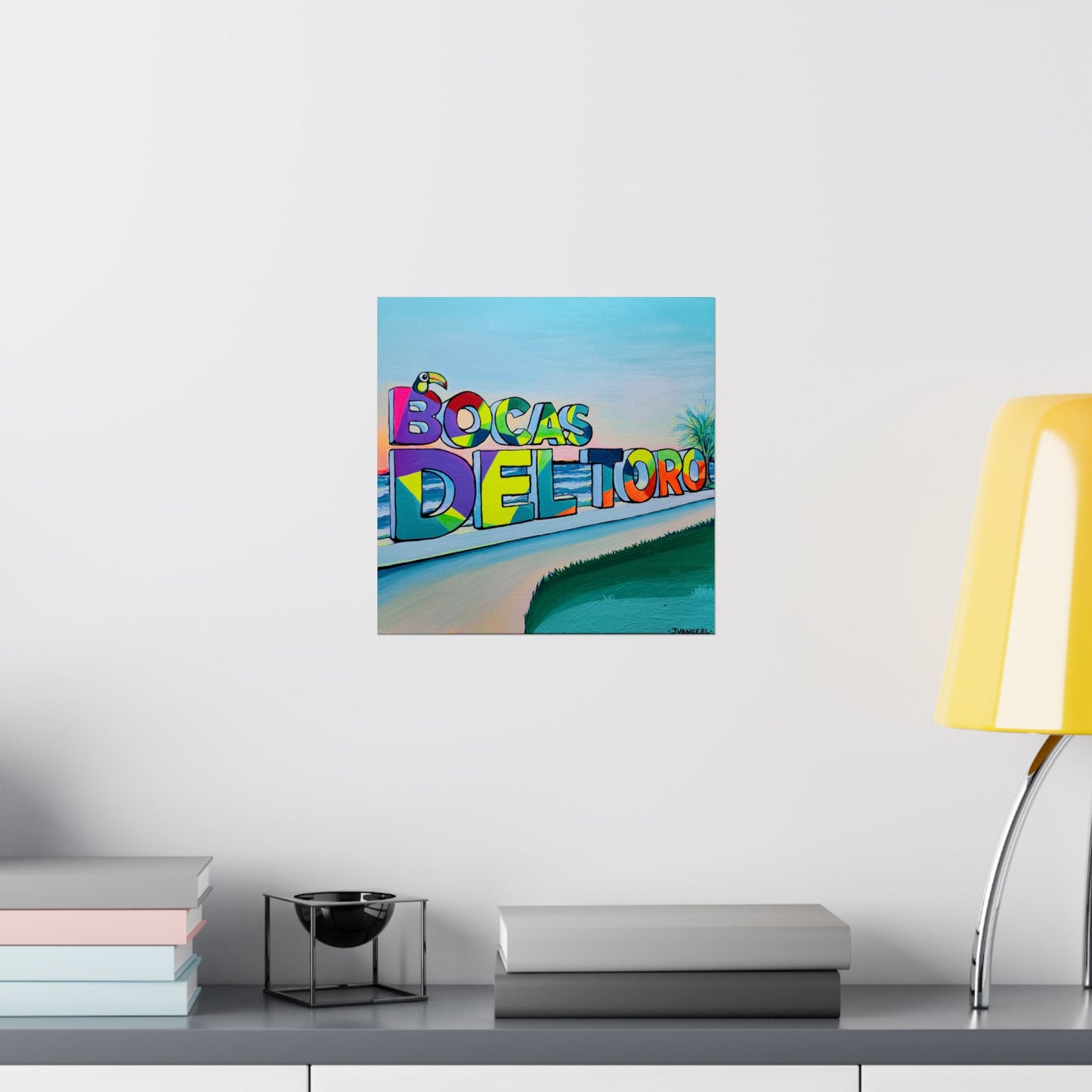 Bocas Del Toro Sign Giclée Art Poster