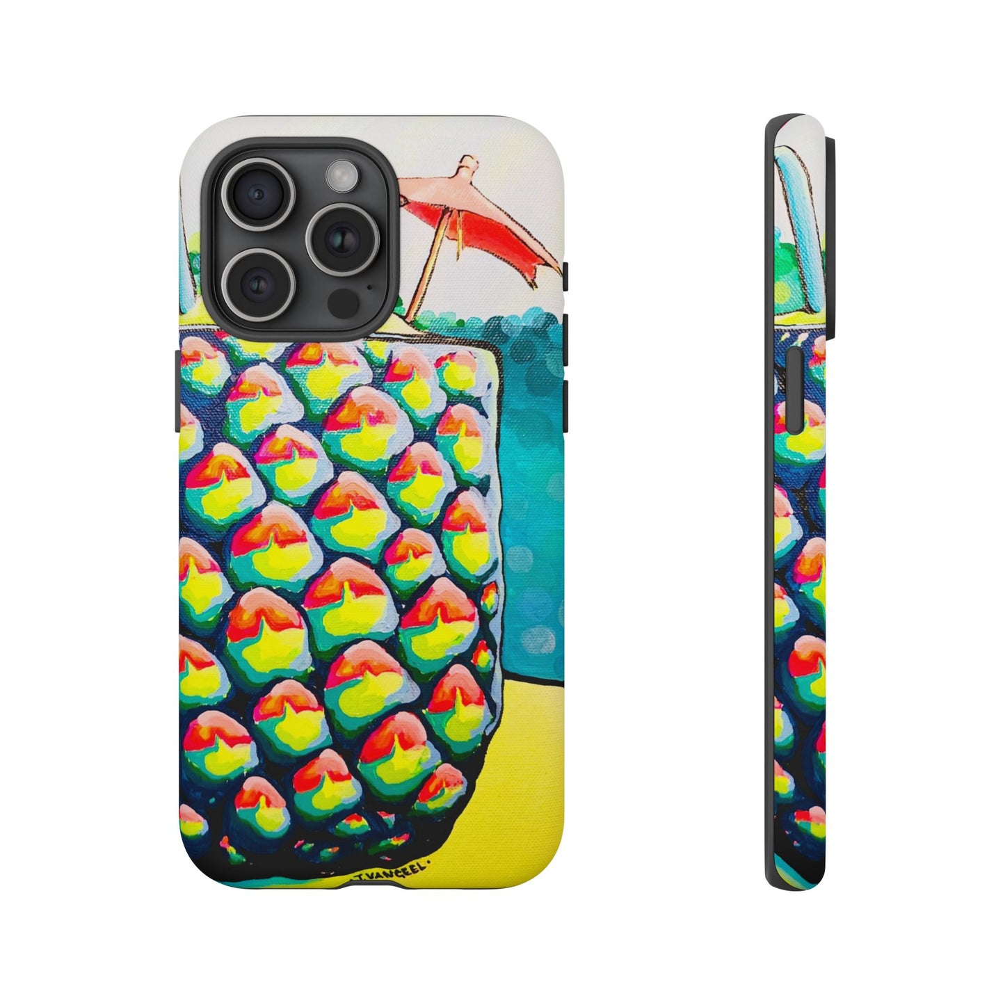 Neon Piña Colada Tough Phone Case