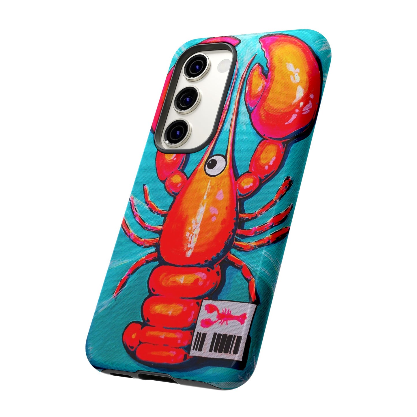 Neon Lobster Tough Phone Case