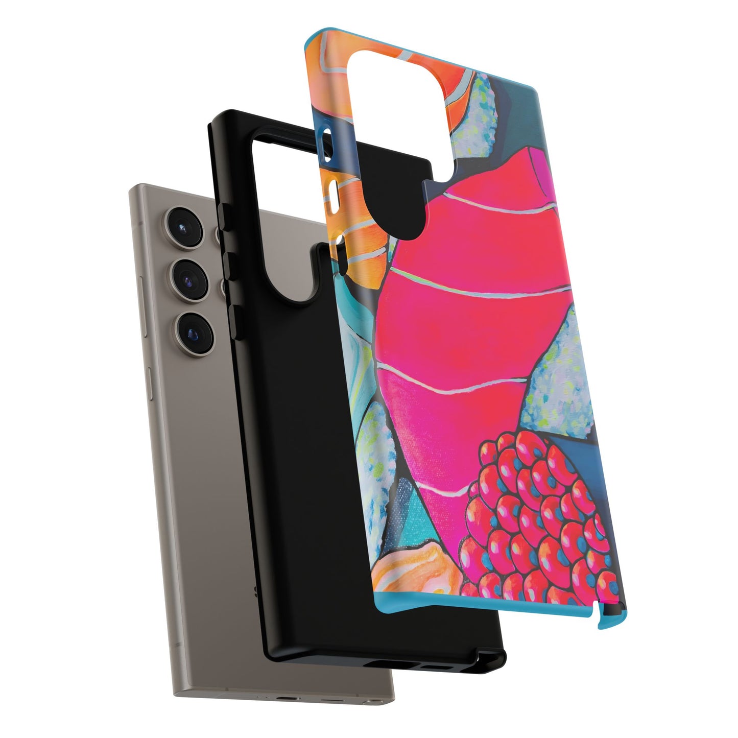 Coque de téléphone résistante Néon Sushi