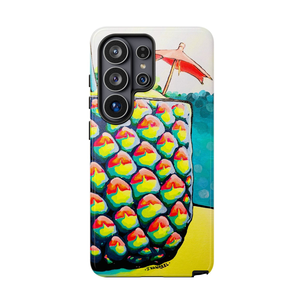 Neon Piña Colada Tough Phone Case