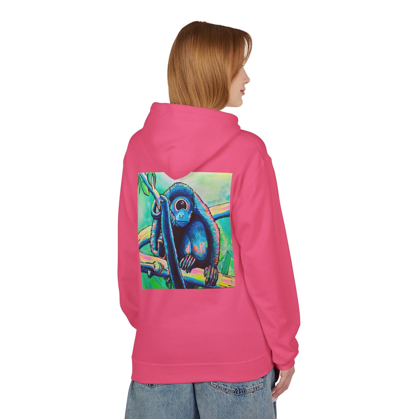 Unisex Cyclops Monkey Soft Hoodie
