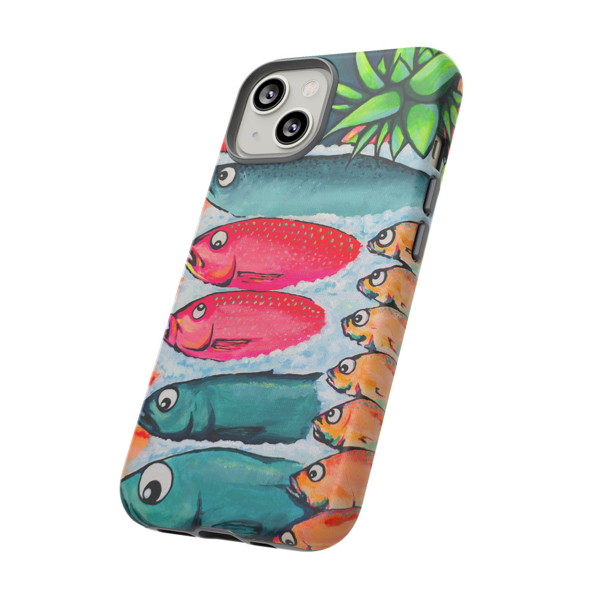 Neon Cabo Fish Market Tough Phone Case