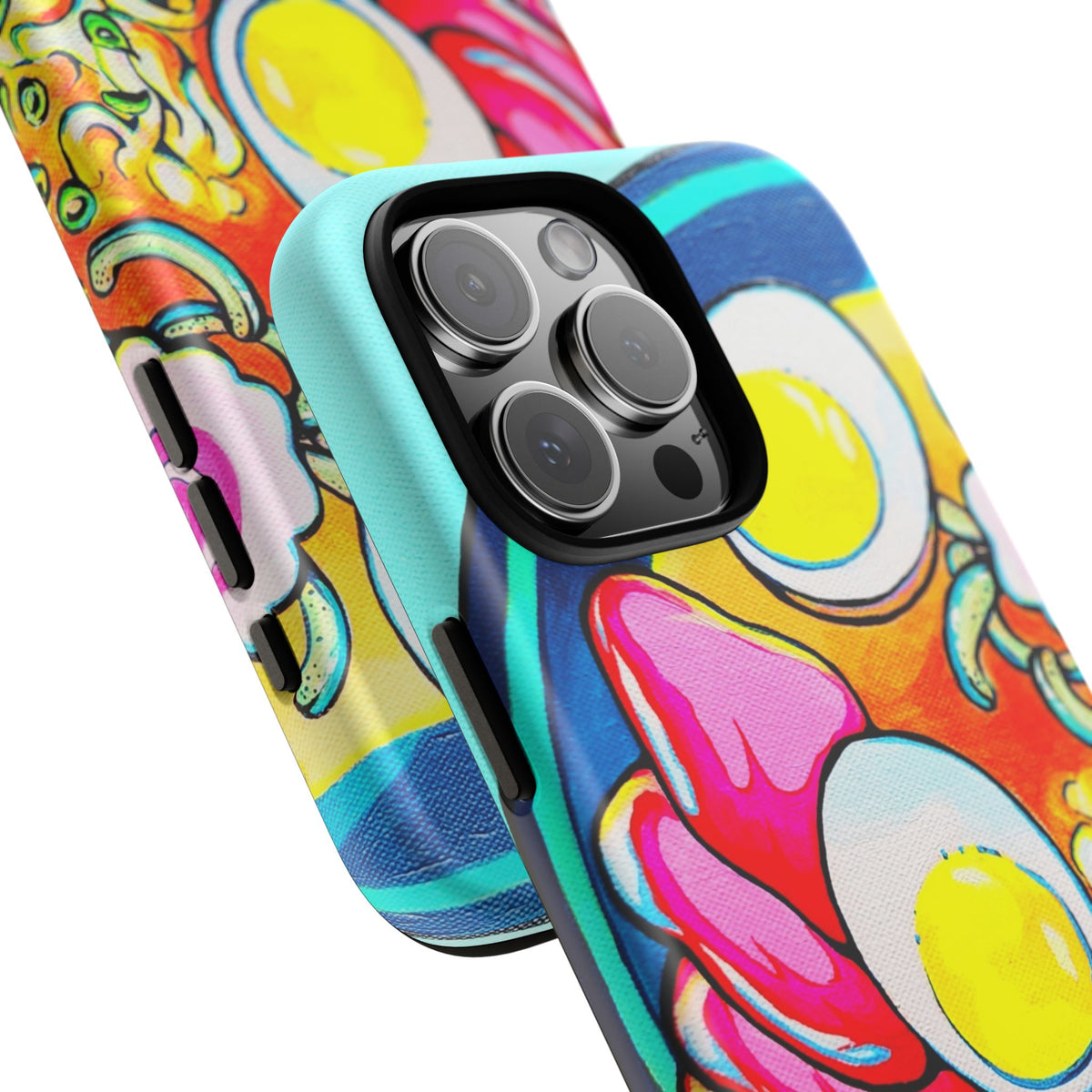 Coque de téléphone résistante Neon Ramen