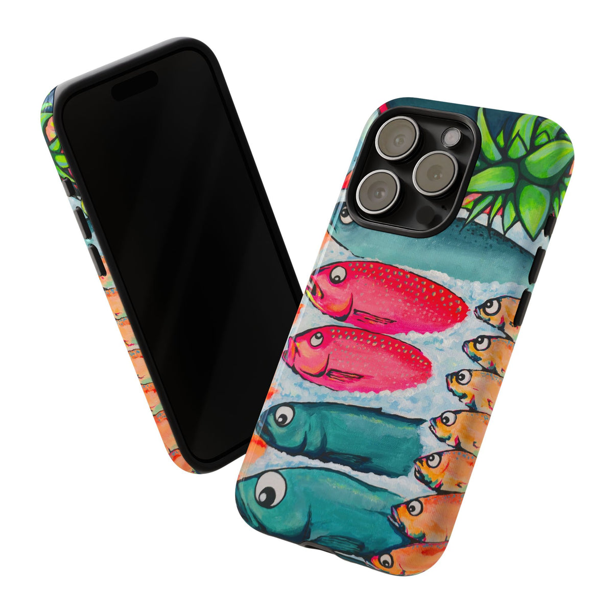 Neon Cabo Fish Market Tough Phone Case