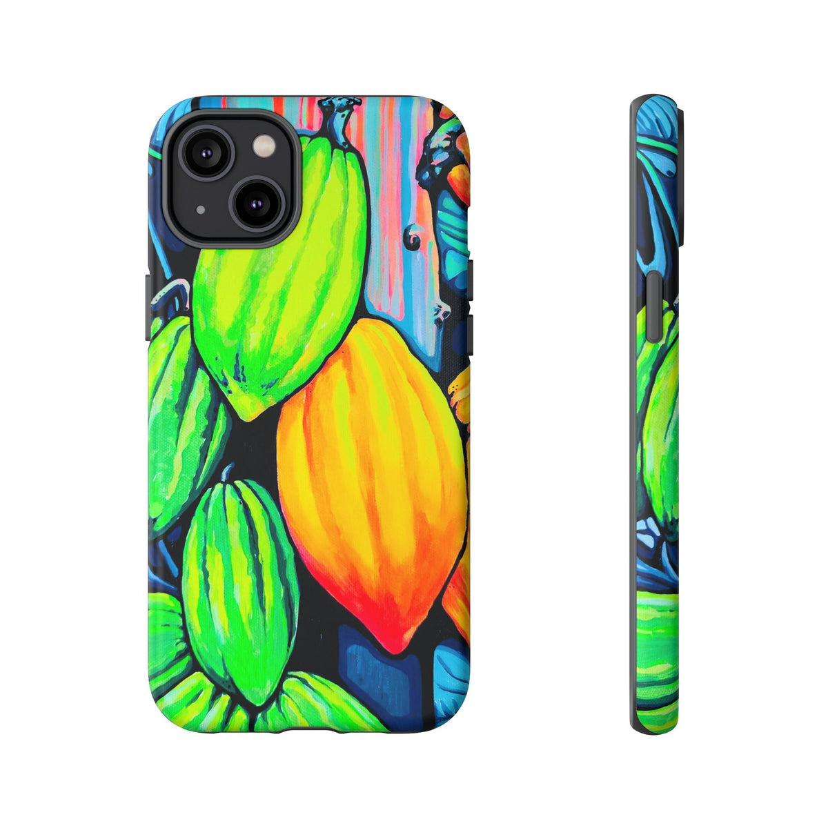 Coque de téléphone robuste Cacao Néon