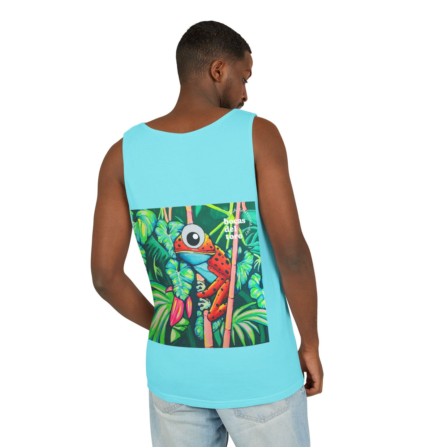 Unisex Cyclops Red Frog Tank Top - Perfect for Summer Vibes