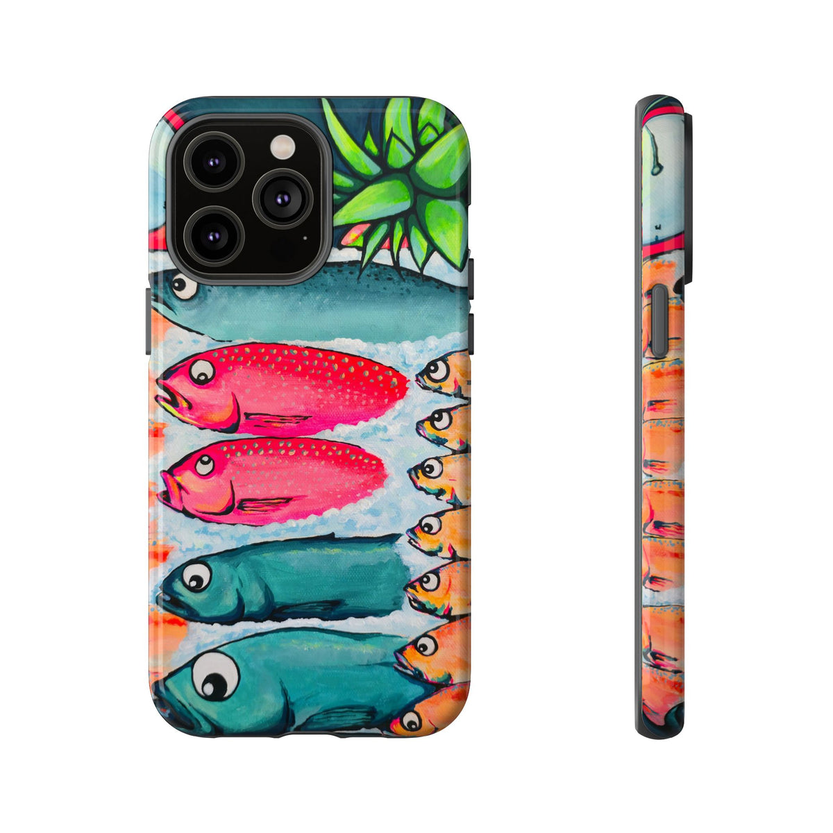 Neon Cabo Fish Market Tough Phone Case